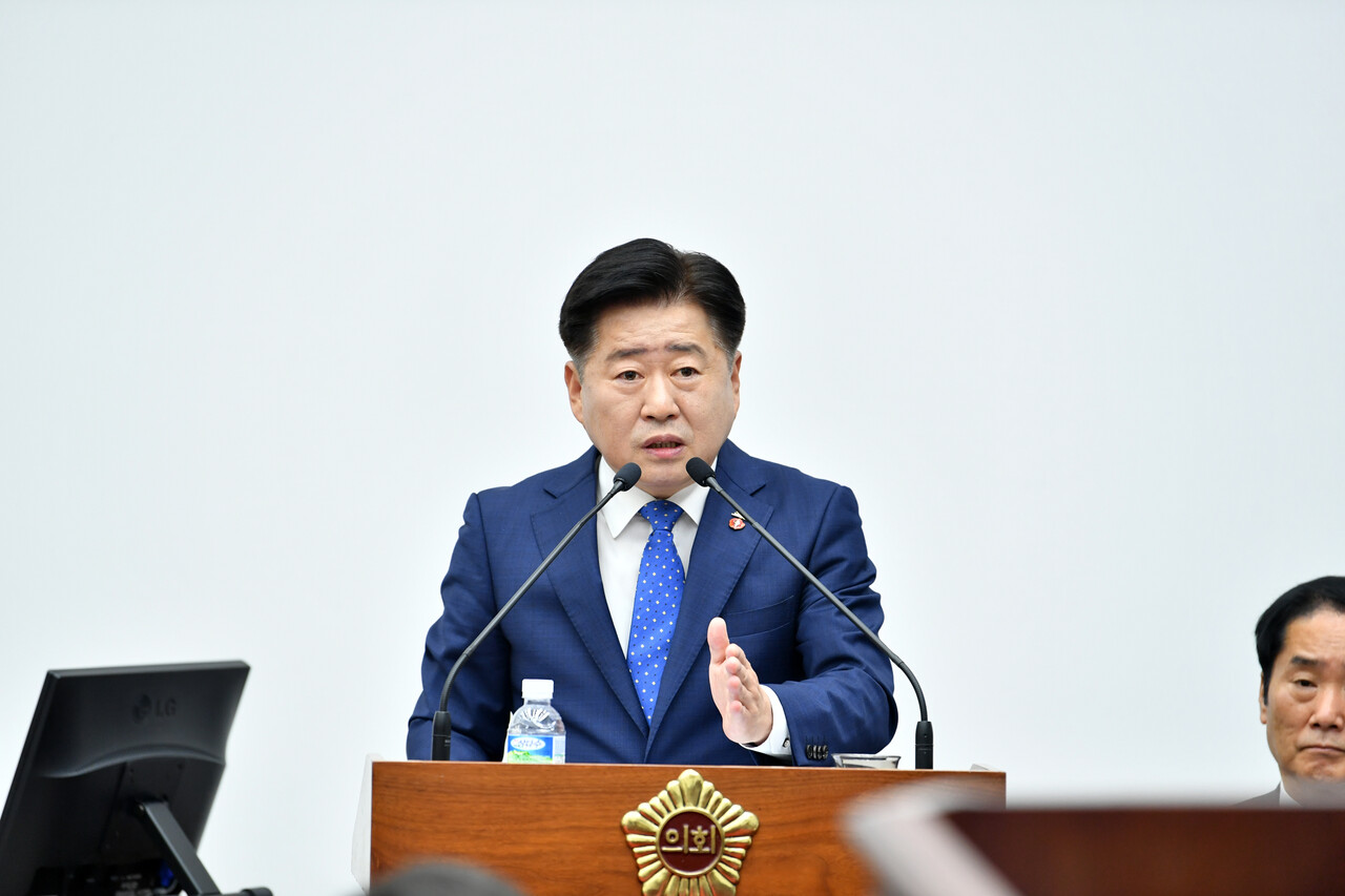 ▲ 오영훈 제주특별자치도지사ⓒ일간제주