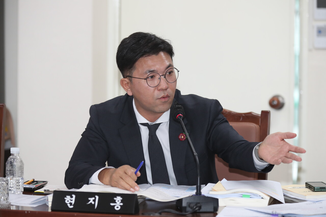 ▲현지홍(더불어민주당, 비례대표)제주도의원 ⓒ일간제주