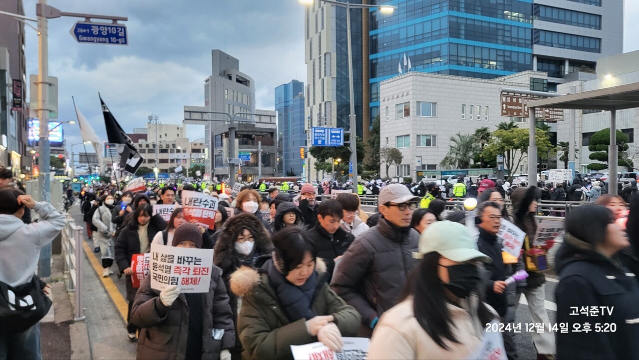 ▲(사진-고석준TV) ⓒ일간제주
