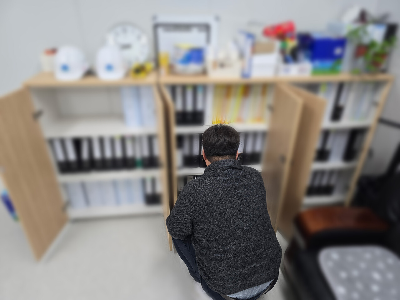 ▲ (압수수색 현장 - 제주해경)ⓒ일간제주