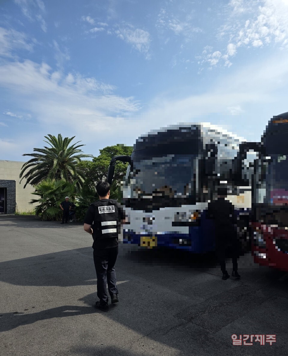 ▲ 불법관광영업 단속 사진(자치경찰단)ⓒ일간제주