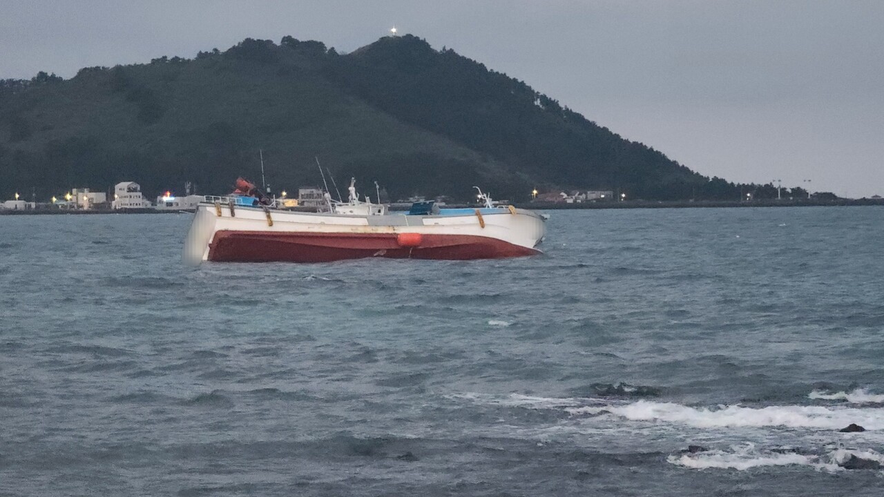 ▲(사진 및 영상 : 제주해경) ⓒ일간제주