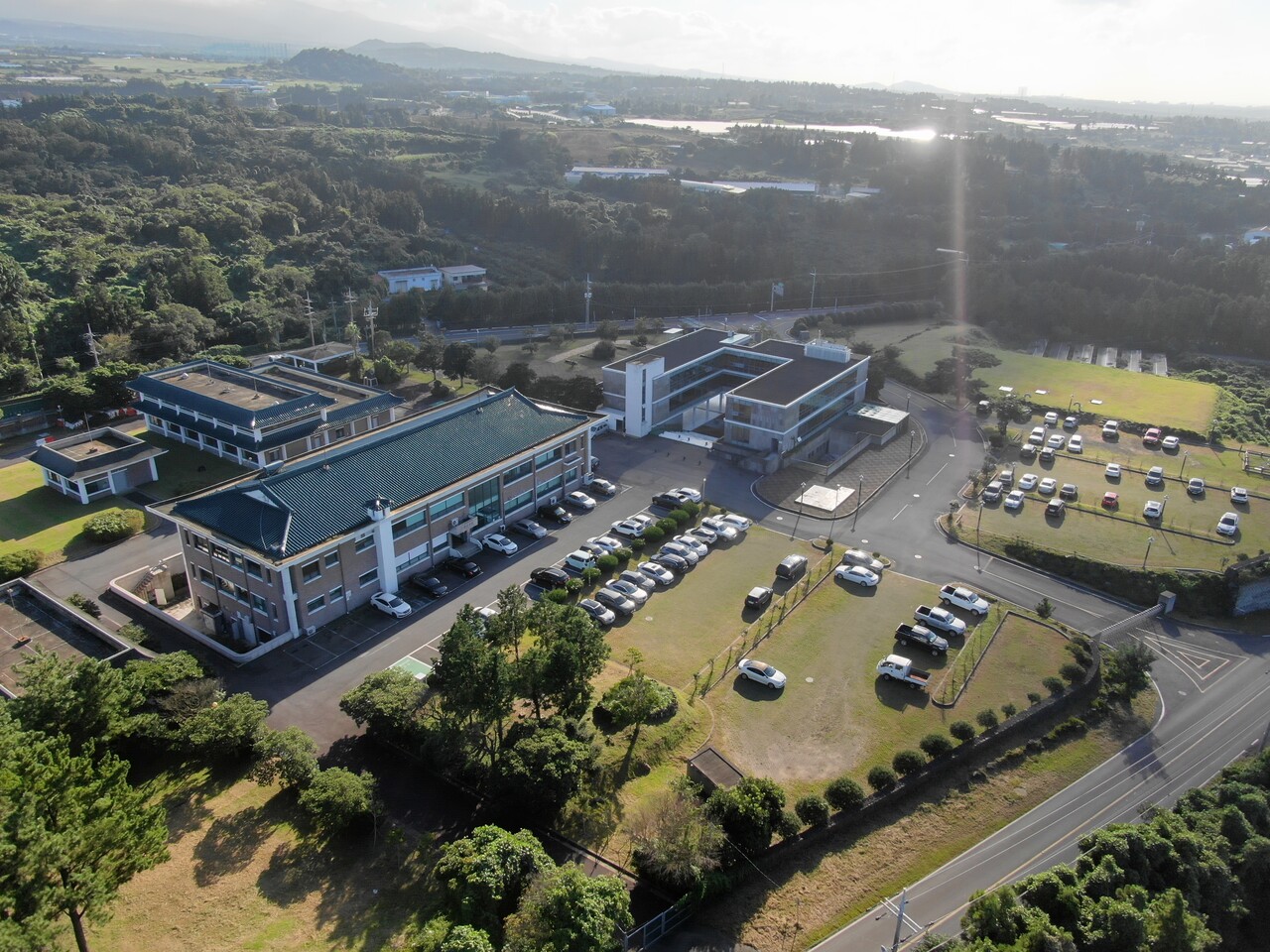 ▲제주상하수도본부(항공촬용-제주도 제공) ⓒ일간제주