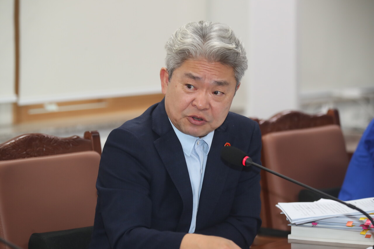 ▲ 제주특별자치도의회 문화관광체육위원회 강철남 의원(더불어민주당, 연동 을 지역구)ⓒ일간제주